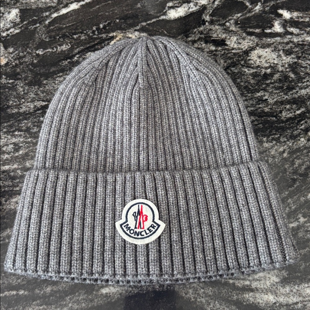 Unisex moncler black hat